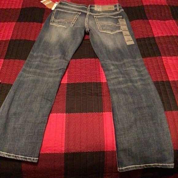 Mens BKE Aiden Bootleg Slim Fit Low Rise - Picture 6 of 7